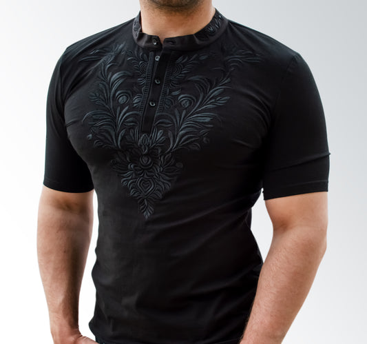 Petrykivka Black t-shirt
