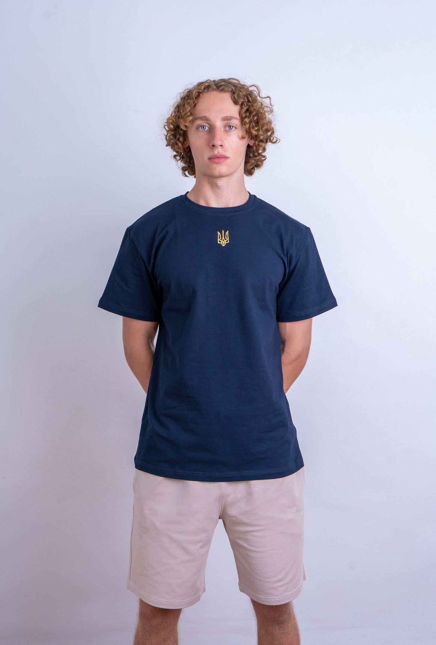 Marine Blue Tryzub t-shirt