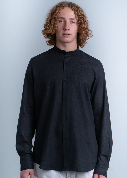 Luxury Black Vyshyvanka shirt