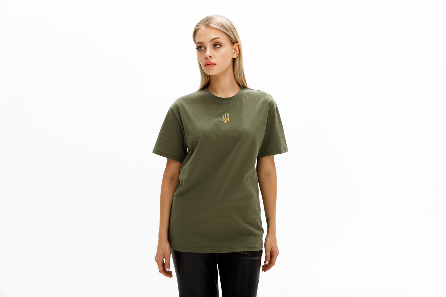 Green Tryzub t-shirt