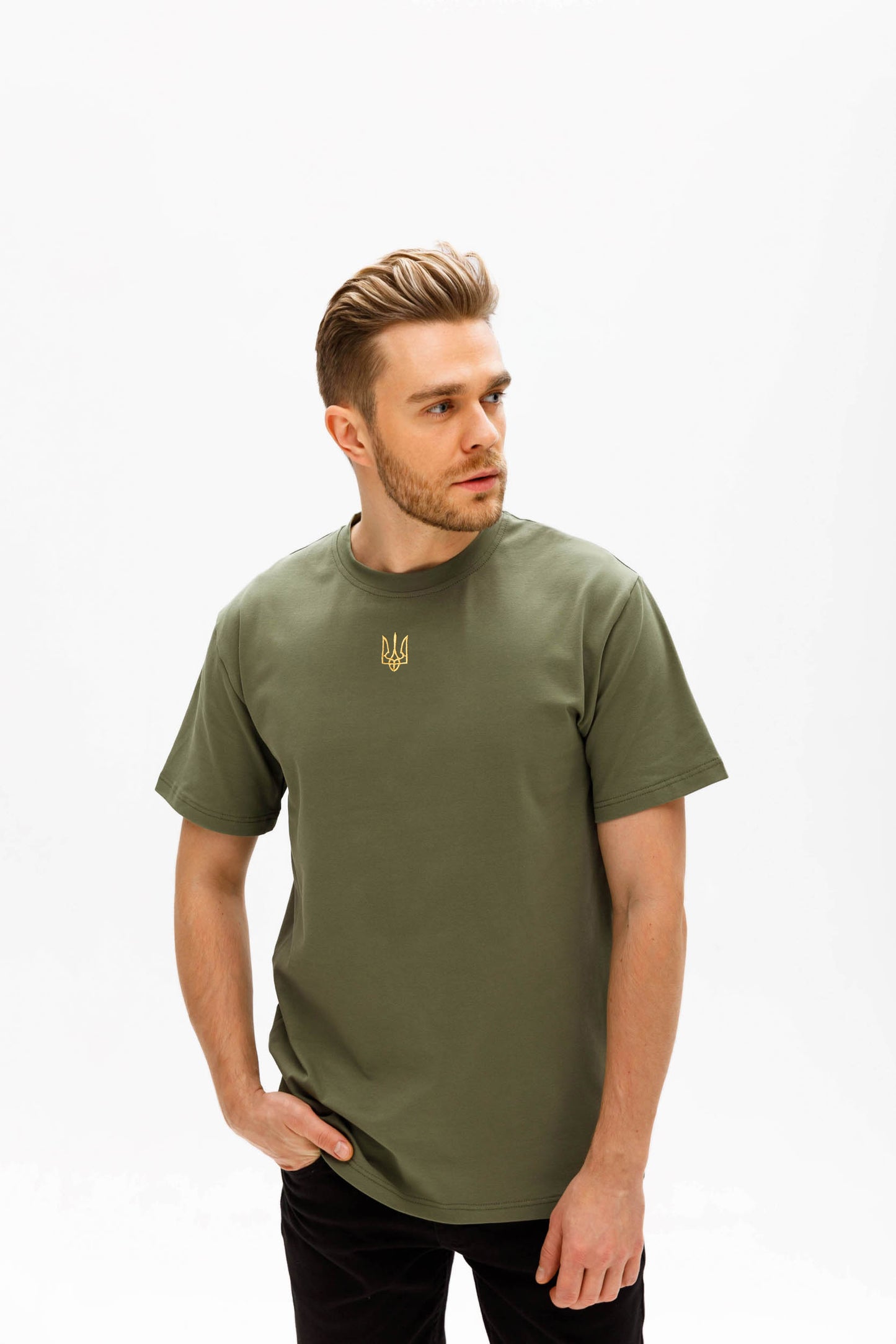 Green Tryzub t-shirt