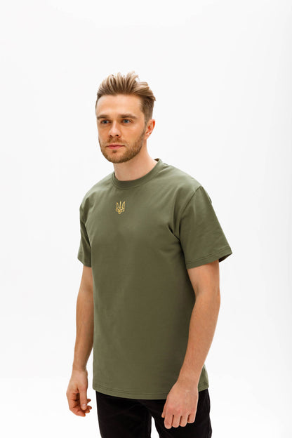 Green Tryzub t-shirt
