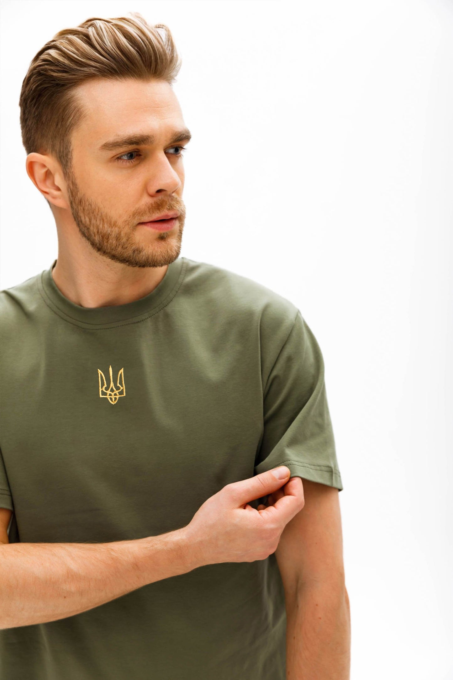 Green Tryzub t-shirt