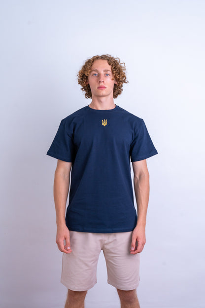 Marine Blue Tryzub t-shirt