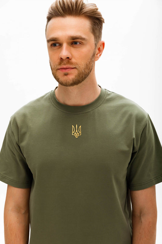 Green Tryzub t-shirt